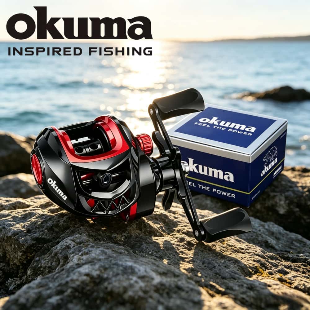 Abu Garcia Reel Max - Okuma Baitcasting Fishing Reel 7.2:1 High