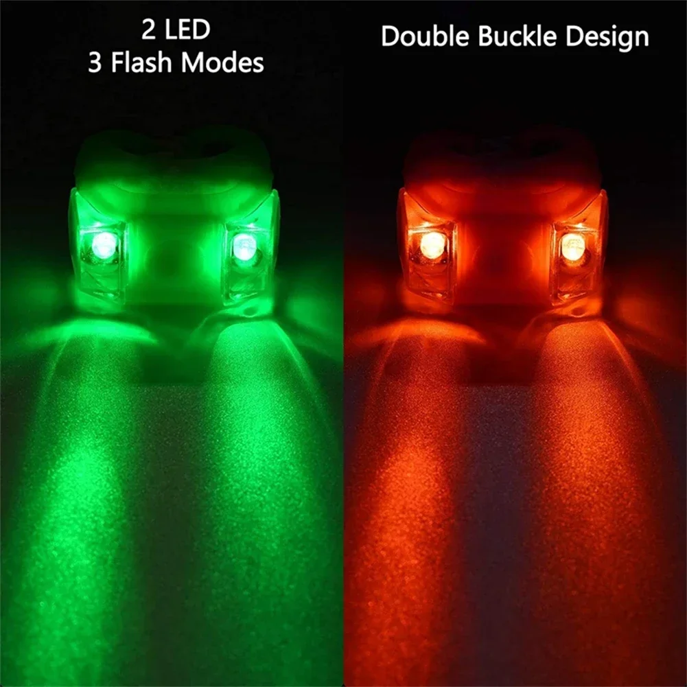 4Pcs LED Boat Navigation Light - Fishing Kayak Cart recension och pris