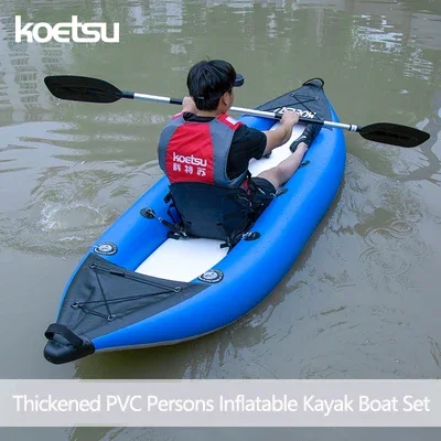 KOETSU 1-2 Persons Inflatable  - Fishing Kayak Sit On Top recension och pris