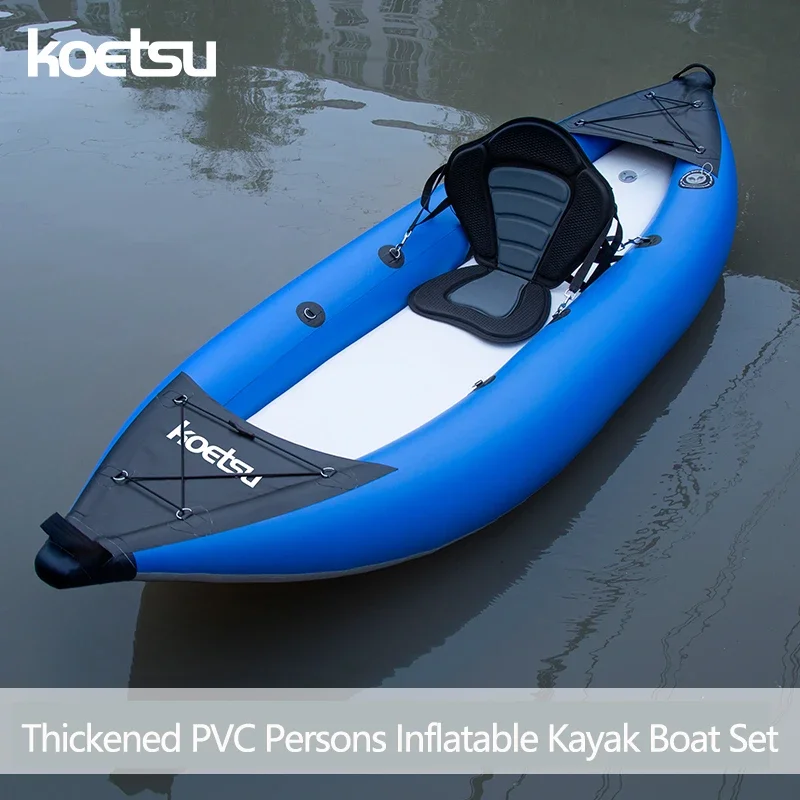 KOETSU 1-2 Persons Inflatable  - Fishing Kayak Sit On Top recension och pris
